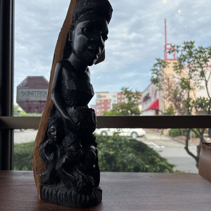 African Carved Wooden Sculpture