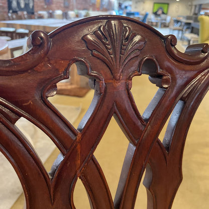 Philedelphia Centennial Chippendale Style Dining Chairs SET of 6 C DINING TABLES