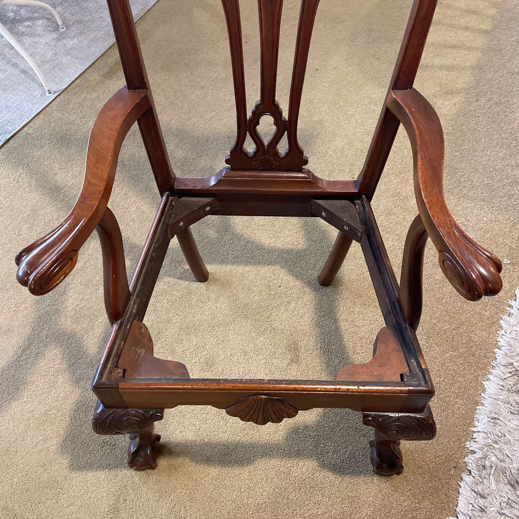 Philedelphia Centennial Chippendale Style Dining Chairs SET of 6 C DINING TABLES