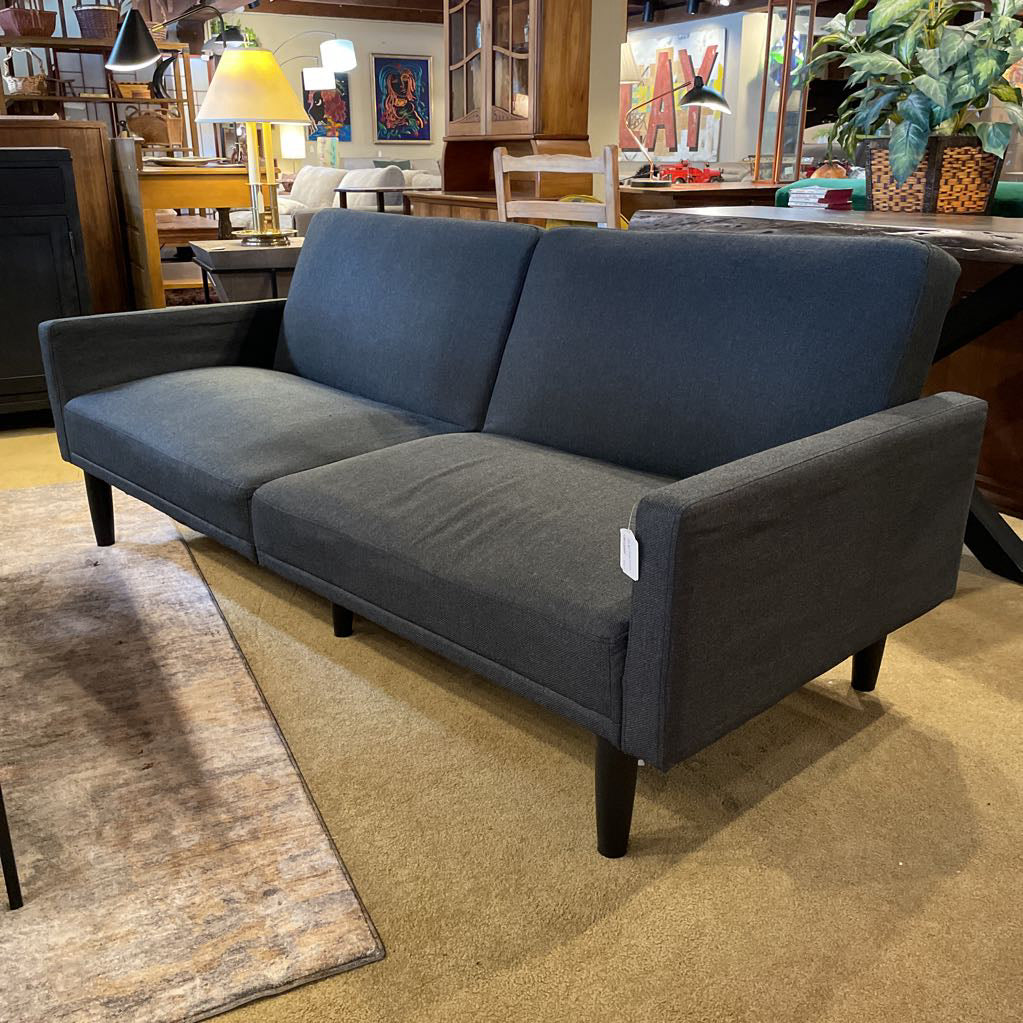 Dark Grey Folding Click Clack Sofa U SOFAS