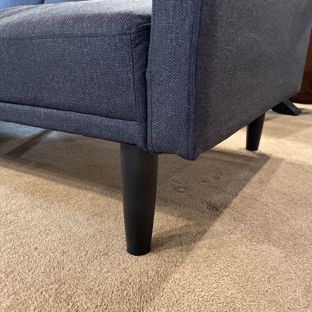 Dark Grey Folding Click Clack Sofa U SOFAS