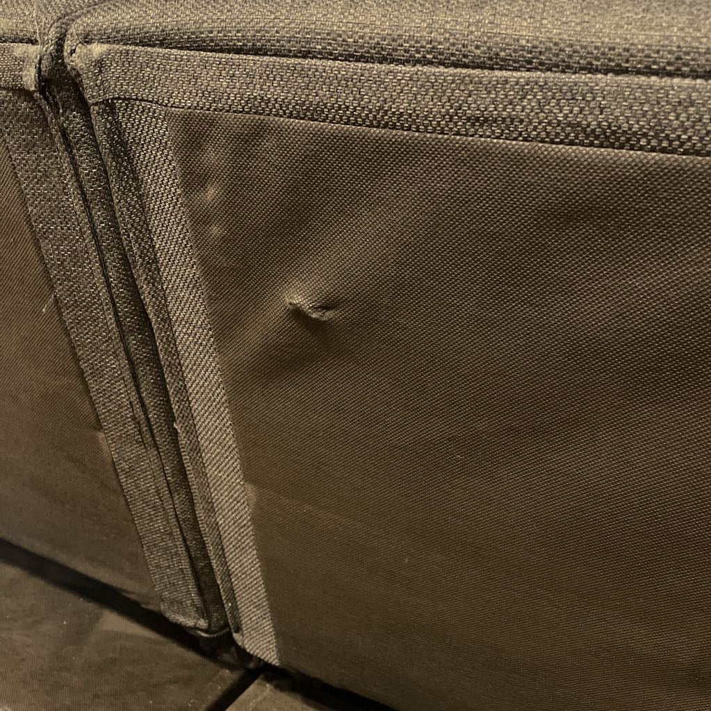 Dark Grey Folding Click Clack Sofa U SOFAS