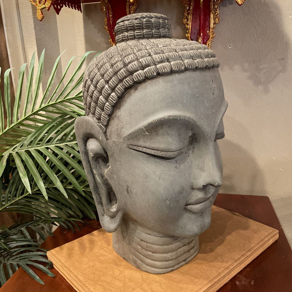 Stone Buddha Head