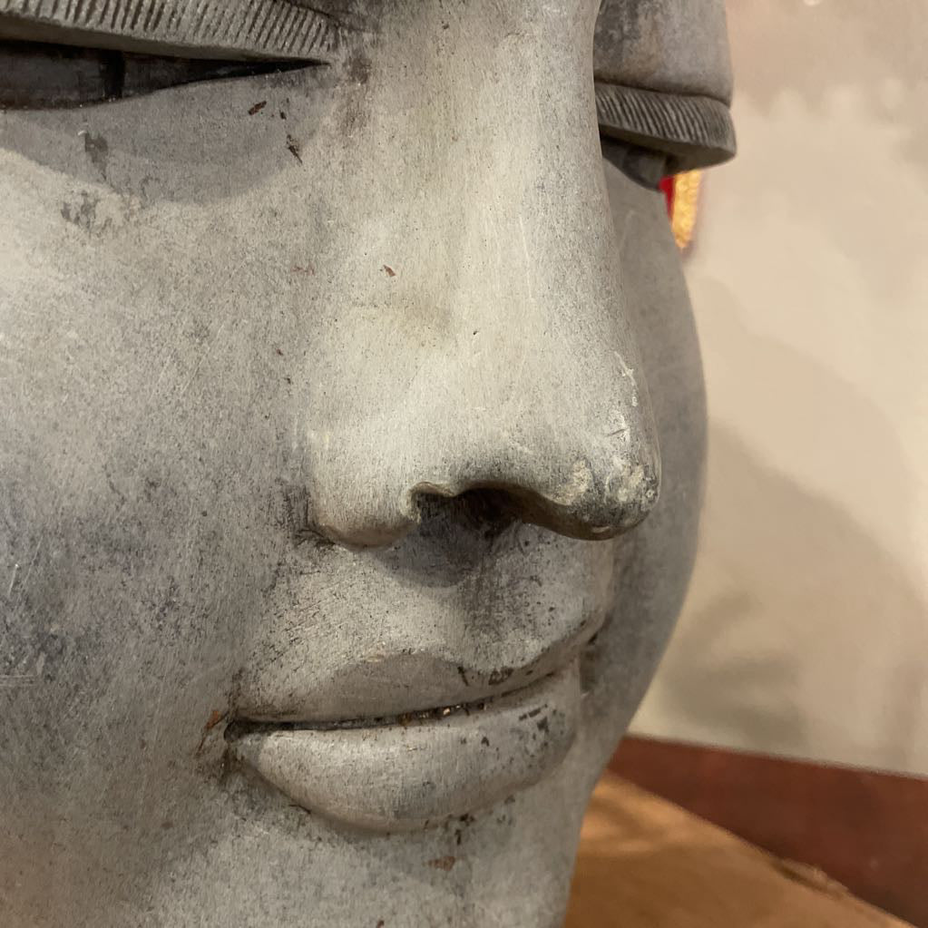 Stone Buddha Head