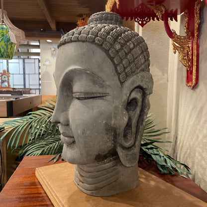 Stone Buddha Head