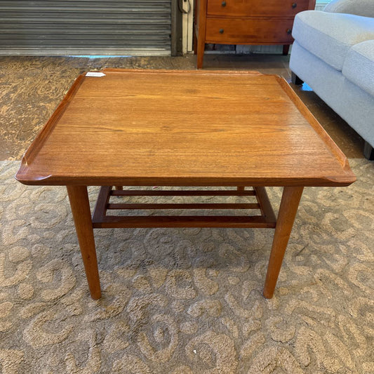MC Style 2-Tier Teak Sidetable Made By Kubus C SIDE TABLES