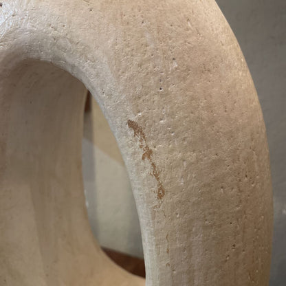 White Sculptrual Table Lamp