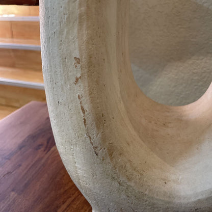 White Sculptrual Table Lamp