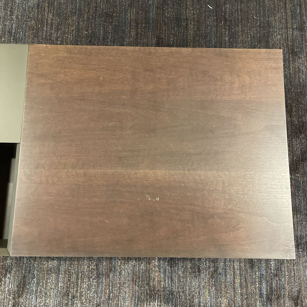 Industrial Plinth Coffee Table w Open Storage C COFFEE TABLES
