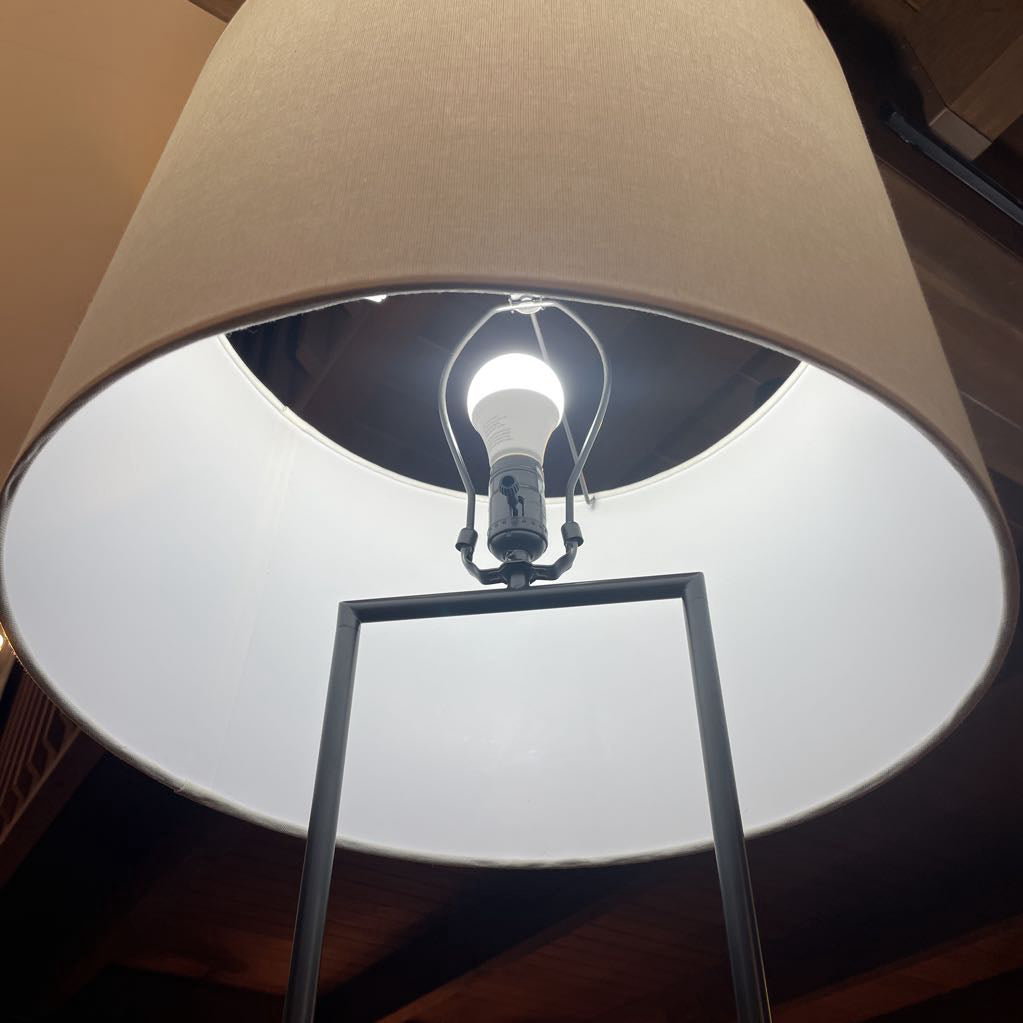 Concrete Base 2 Leg Floor Lamp