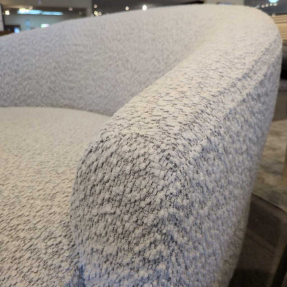 Palena Beige Swivel Arm Chair