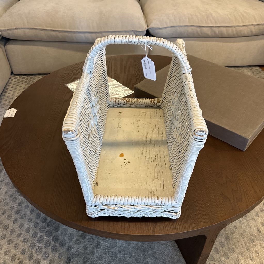 Wicker Magazine Rack SMALLS