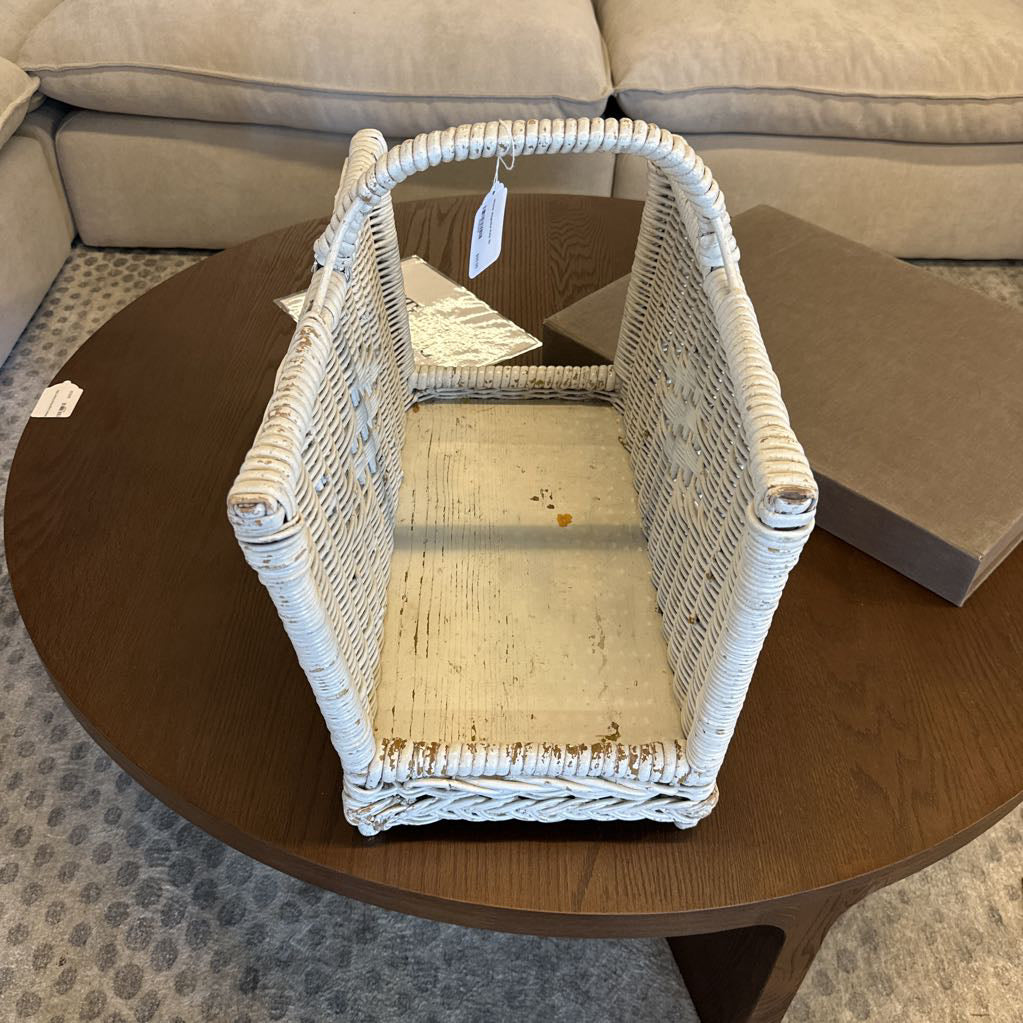 Wicker Magazine Rack SMALLS