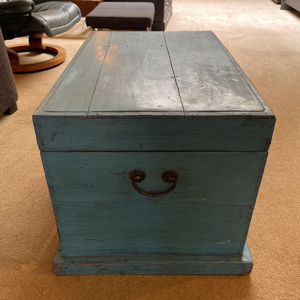 Teal Asian Chest