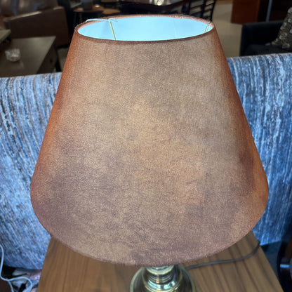 Antiqued Brass Lamp