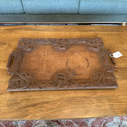 Carved Dragon Tray