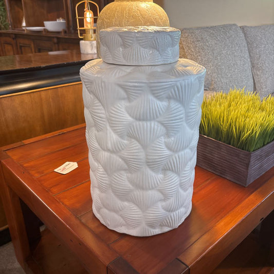 Seashell Motif Jar