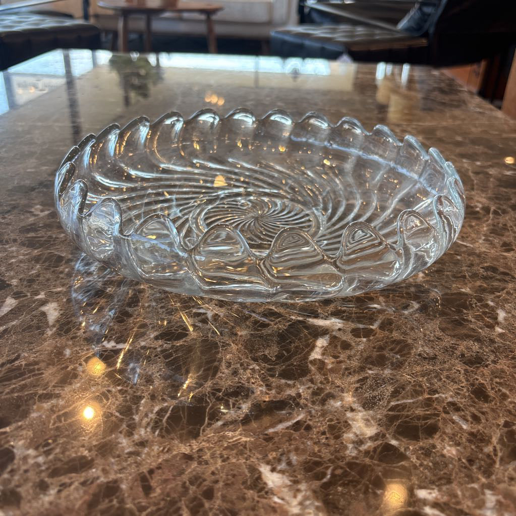 Glass Swirl Platter SMALLS