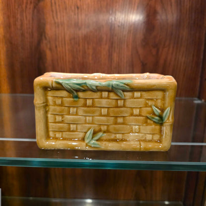 Rectangular Planter Brick with Bamboo Motif