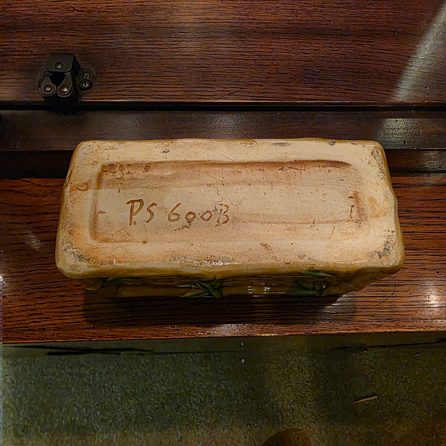 Rectangular Planter Brick with Bamboo Motif