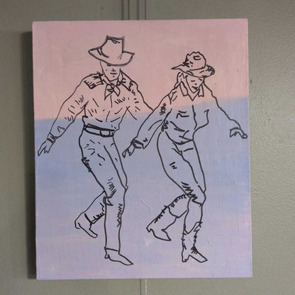 Line Dancing Original Art