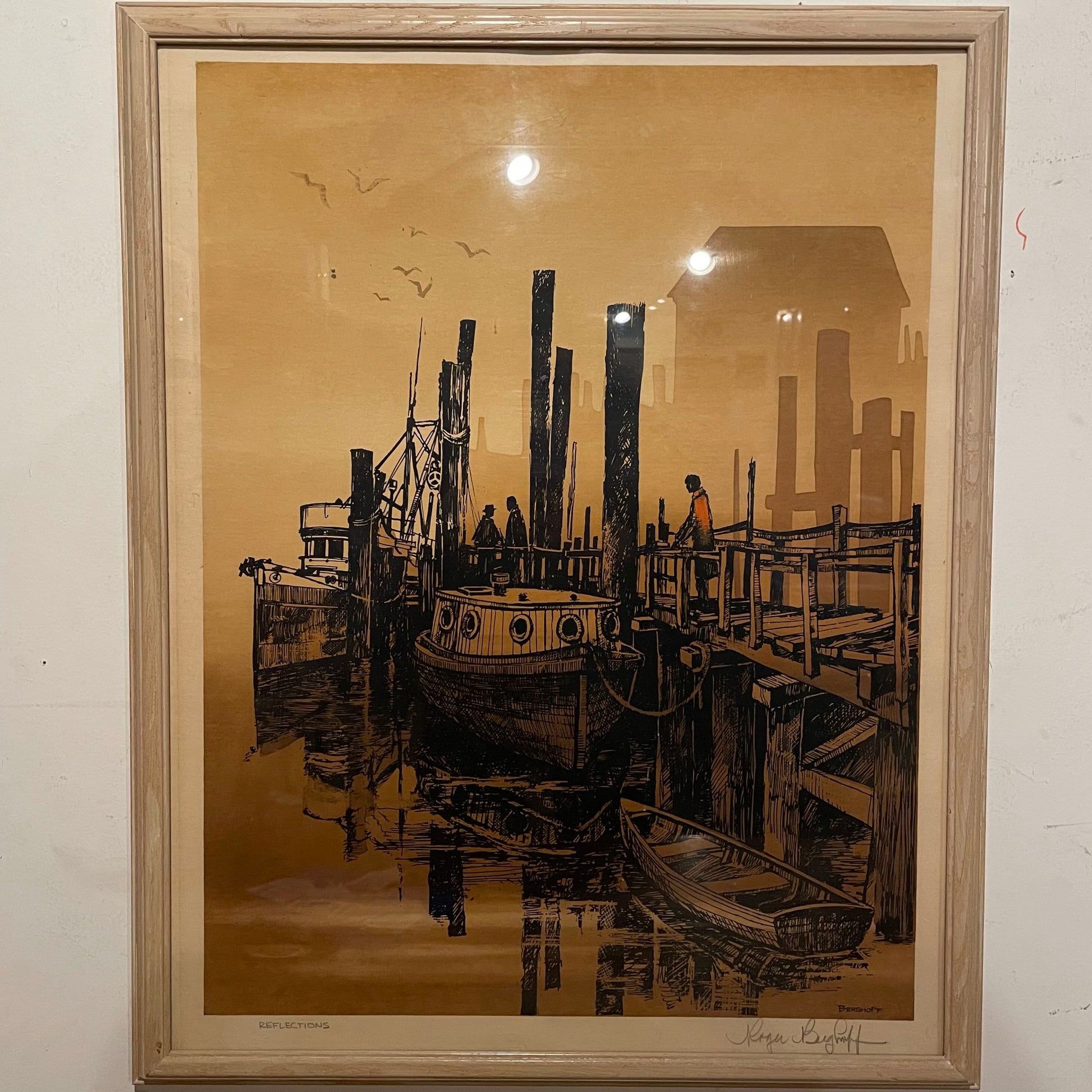 Roger Berghoff "Reflections" Print ART