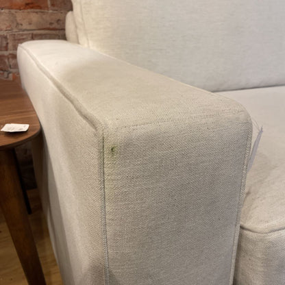 Off-White Fabric 2 Seat Sofa U SOFAS