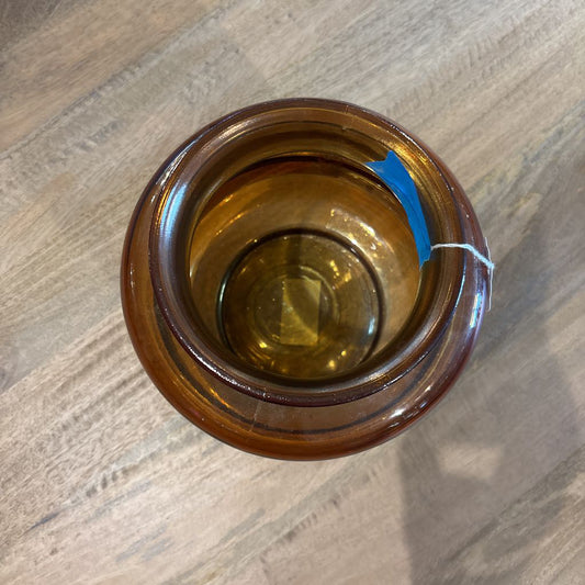 Gold Glass Container w/ Jute SMALLS