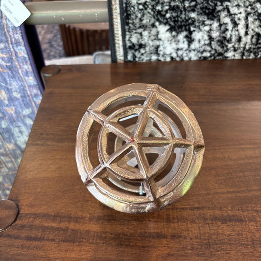 Copper Colored Decor Ball SMALLS