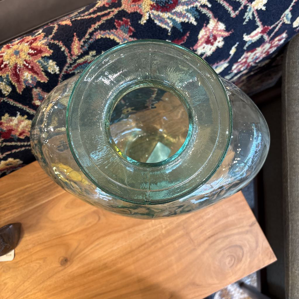 Large Green Glass Vase SMALLS