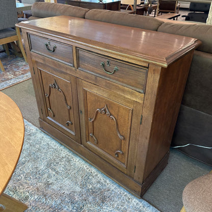 Vintage 19th Century French Provincial Oak Buffet