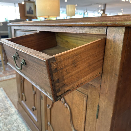 Vintage 19th Century French Provincial Oak Buffet