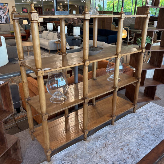 Wood Shelf Unit C BOOKSHELVES