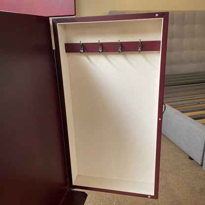 Cherry 5 Drawer Narrow Jewelry Cabinet