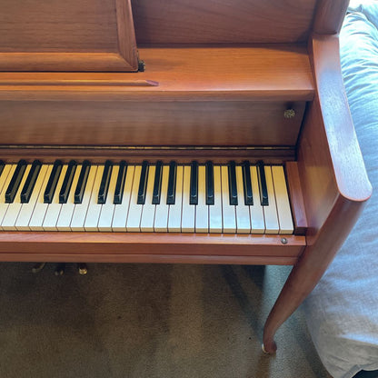 Hardman Peck & Co. Small Upright Piano & Bench