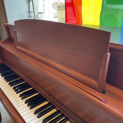 Hardman Peck & Co. Small Upright Piano & Bench