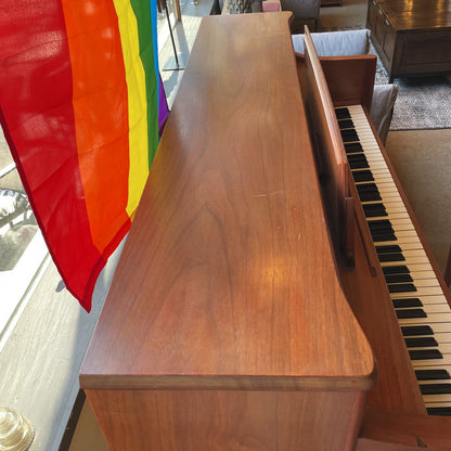 Hardman Peck & Co. Small Upright Piano & Bench