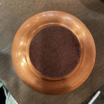 Nova Scotia Crest Copper Ashtray SET in Box
