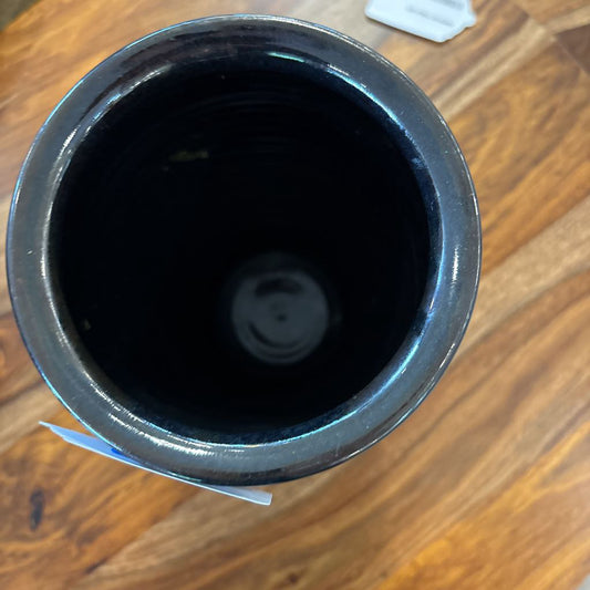 Multi Colored Drip Glaze Vase