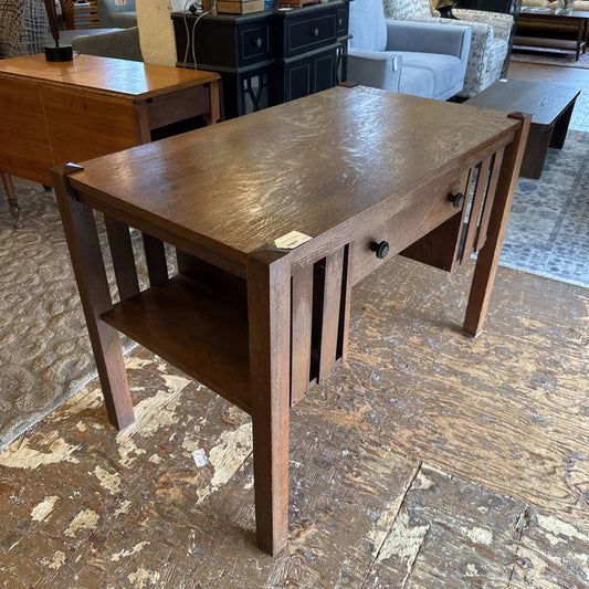 Mission Style Study Desk