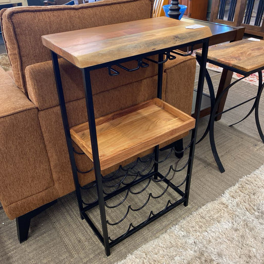 Live Edge Wine Table C CONSOLE TABLES