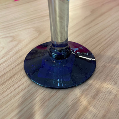 Blue Rim Mexican Margarita Glass SET OF 4