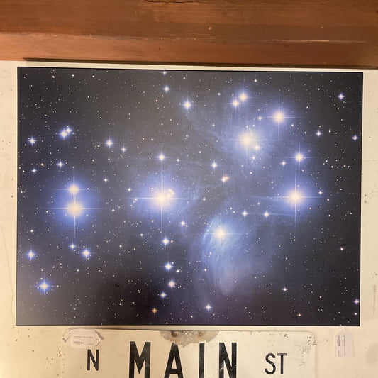 The Pleiades Photo Print on Board ART