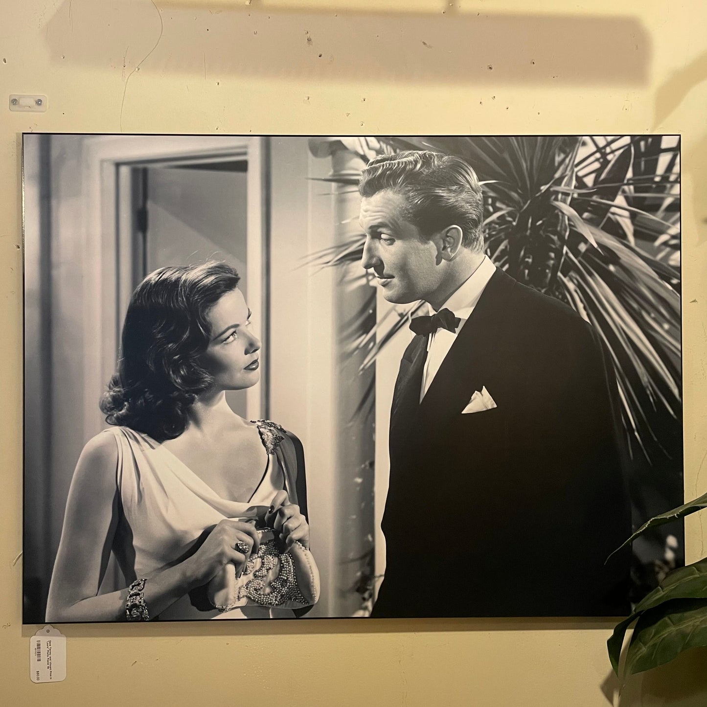 Gene Tierney and Vincent Price in "Laura" Photo Poster ART