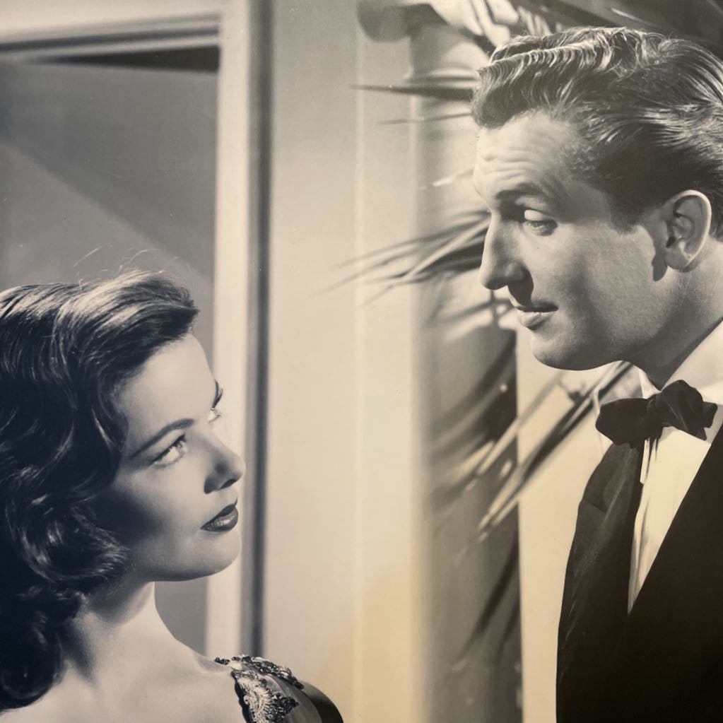 Gene Tierney and Vincent Price in "Laura" Photo Poster ART