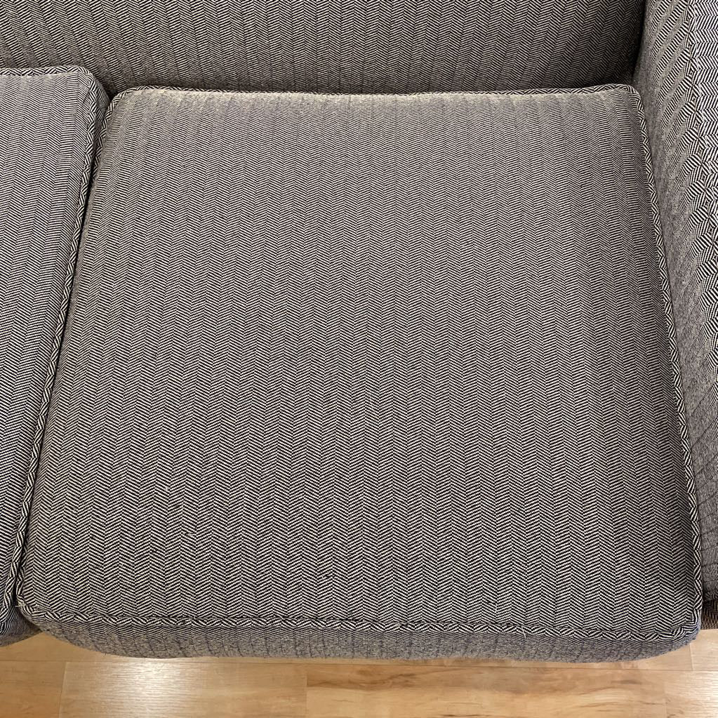 Herringbone Slope Arm 3 Seat Sofa U SOFAS
