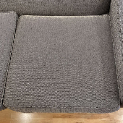 Herringbone Slope Arm 3 Seat Sofa U SOFAS