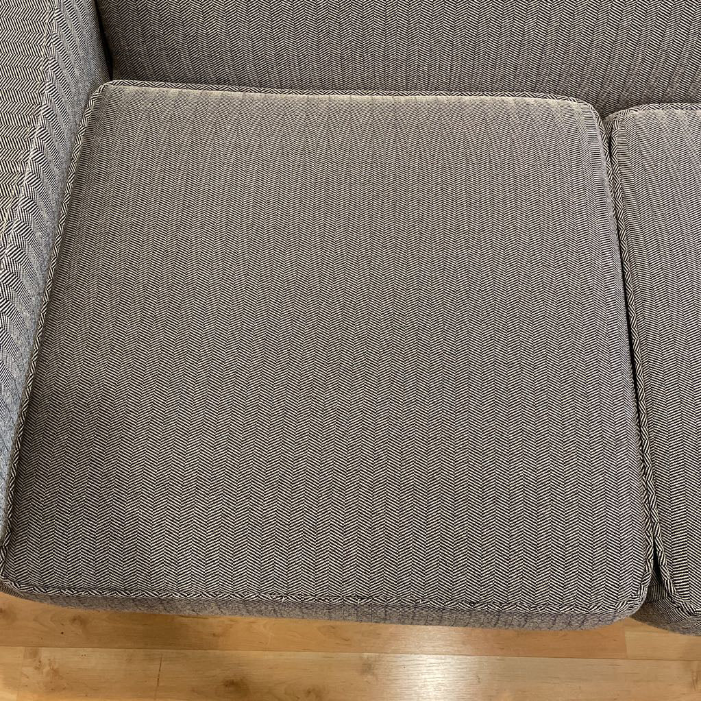 Herringbone Slope Arm 3 Seat Sofa U SOFAS
