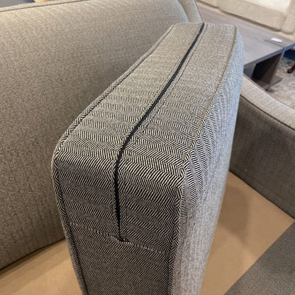 Herringbone Slope Arm 3 Seat Sofa U SOFAS