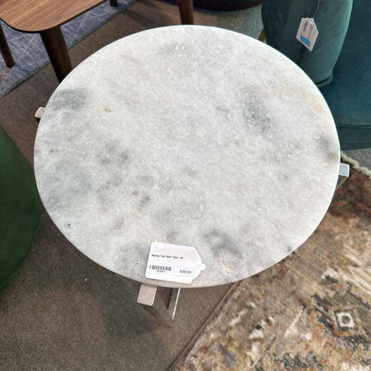 Marble Top Side Table C SIDE TABLES